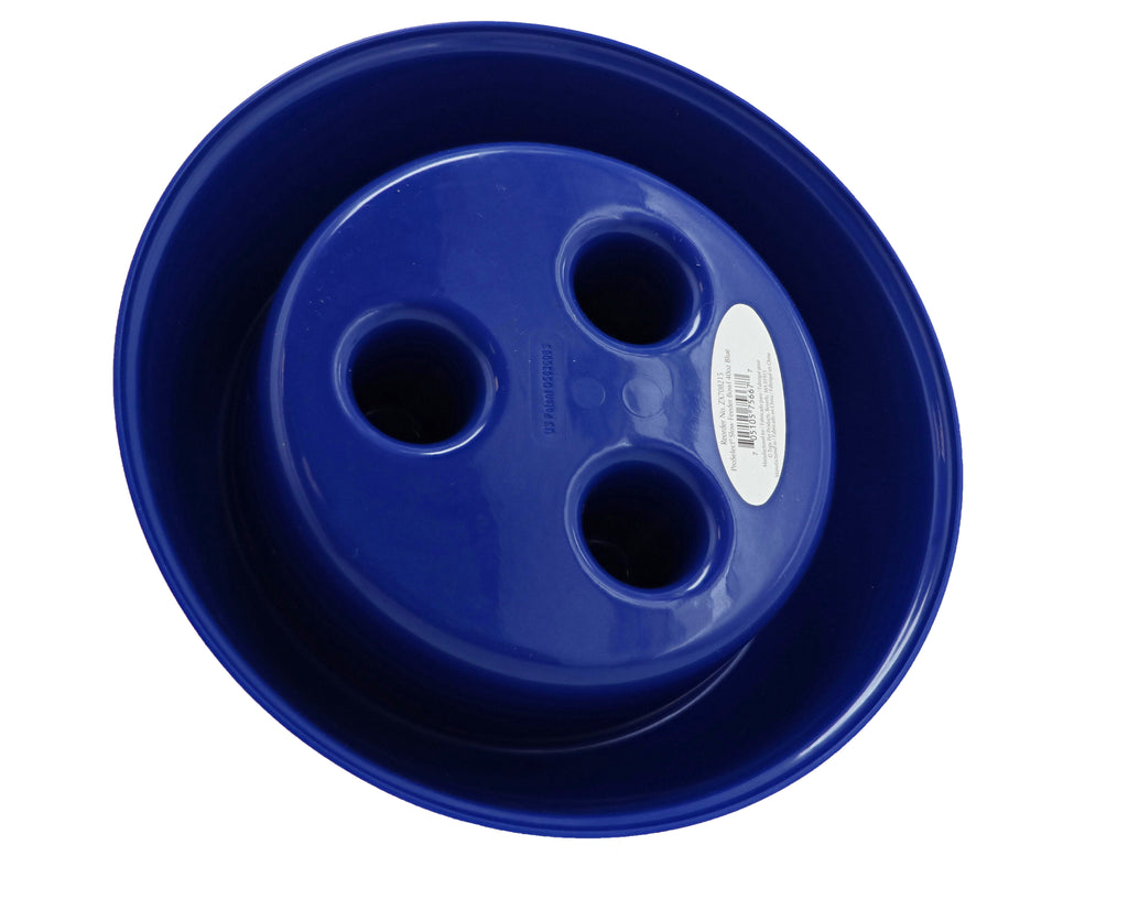 ProSelect Slow Feeder Dog Bowl – Blue, 40 oz