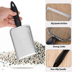 Stainless Steel Habitat & Litter Scoops – 2 Pack, Fine Mesh