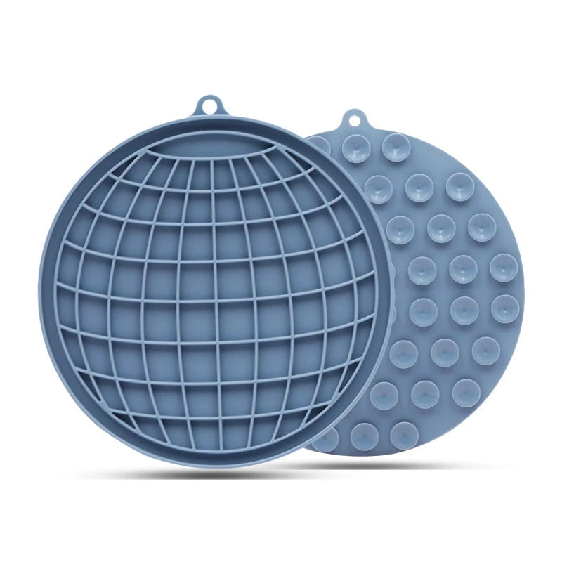 Dog Lick Mat Non-Slip Dog Slow Feeding Mat Dog Bathing Distraction Silicone Dog Sucker Food Training Dog Feeder Supplies