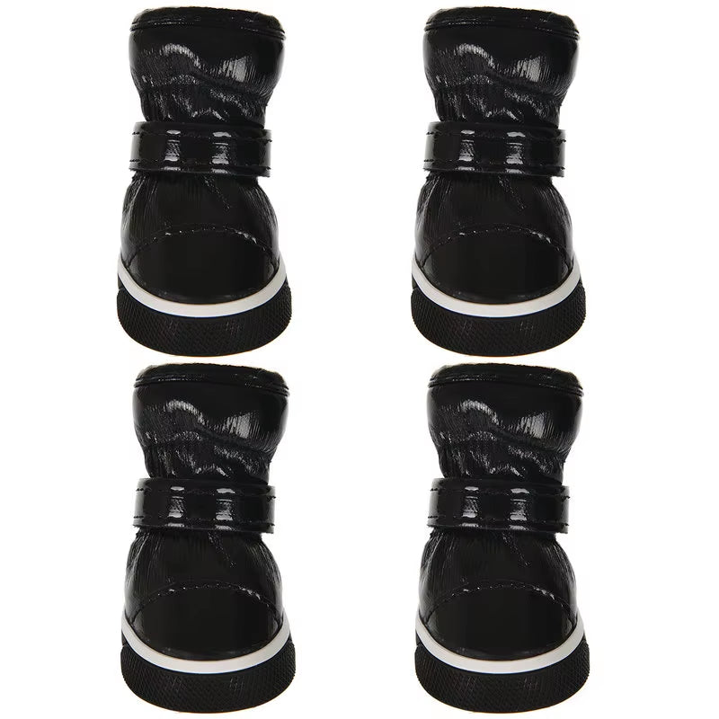 Dog snow boots