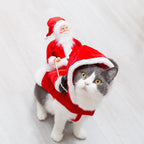 Riding Santa dog costume – photo 2