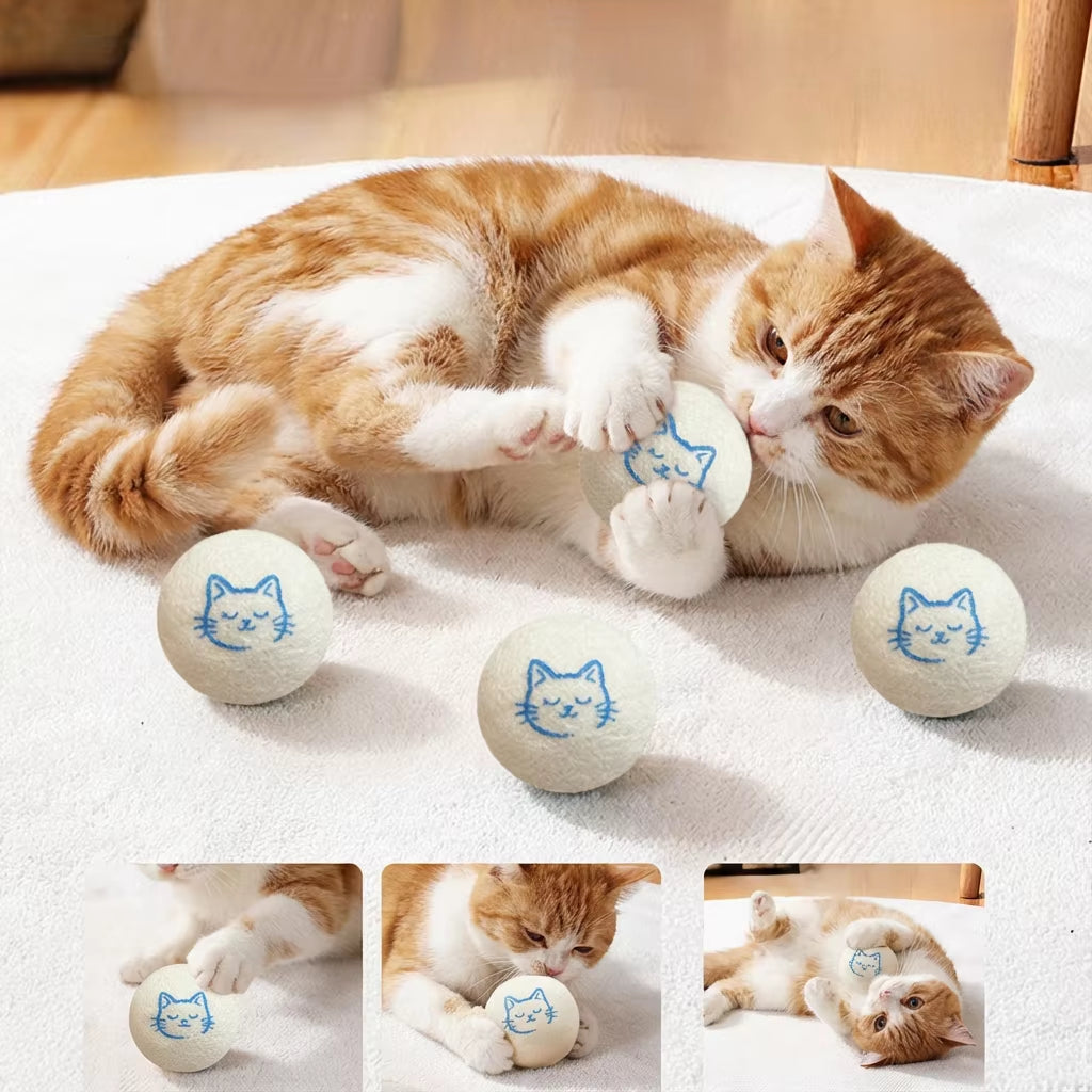 Wool cat balls – photo 5