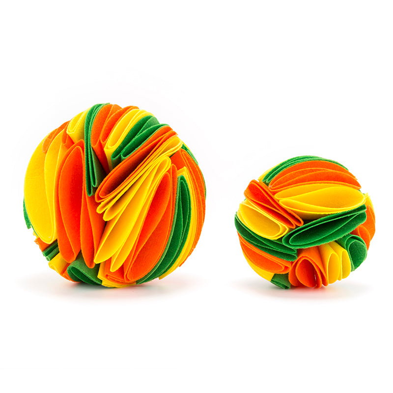 Foldable Dog Snuffle Ball Dog Training Toys Increase IQ Pet Cat Training Games Feeding Intelligence Toy