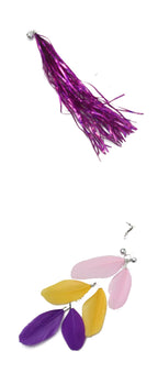 Cat Feather Toy 8PC Replacement Cat Stick with Bell Cat Feather Teaser Wand Pet Kitten Interactive Toy Retractable Fishing Road