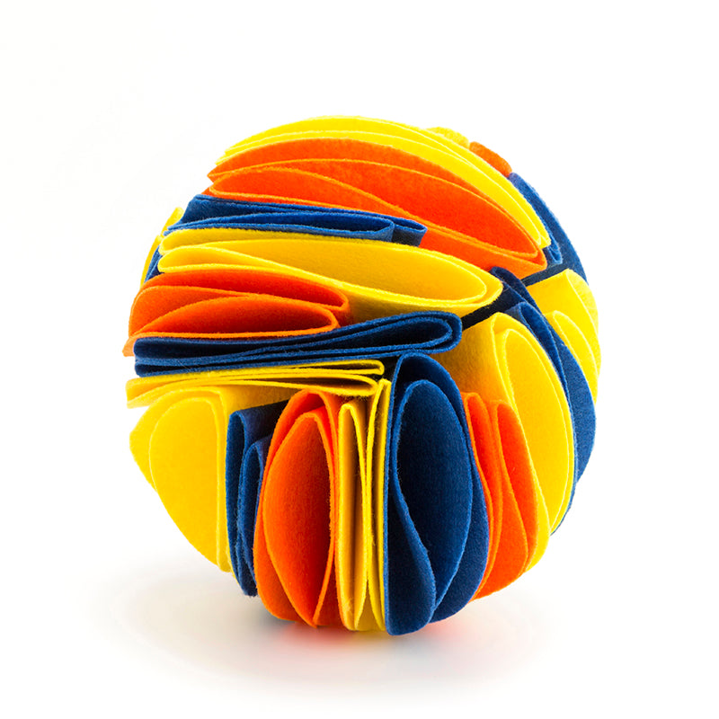 Foldable Dog Snuffle Ball Dog Training Toys Increase IQ Pet Cat Training Games Feeding Intelligence Toy