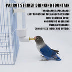 Bird Cage Water Bottle with Cleaning Brush – 130 ml
