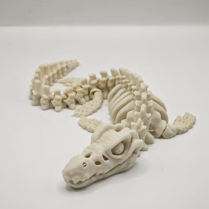 Dinosaur skeleton fish tank decoration