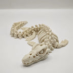 Dinosaur skeleton fish tank decoration