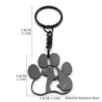 Paw print keychain – photo 6