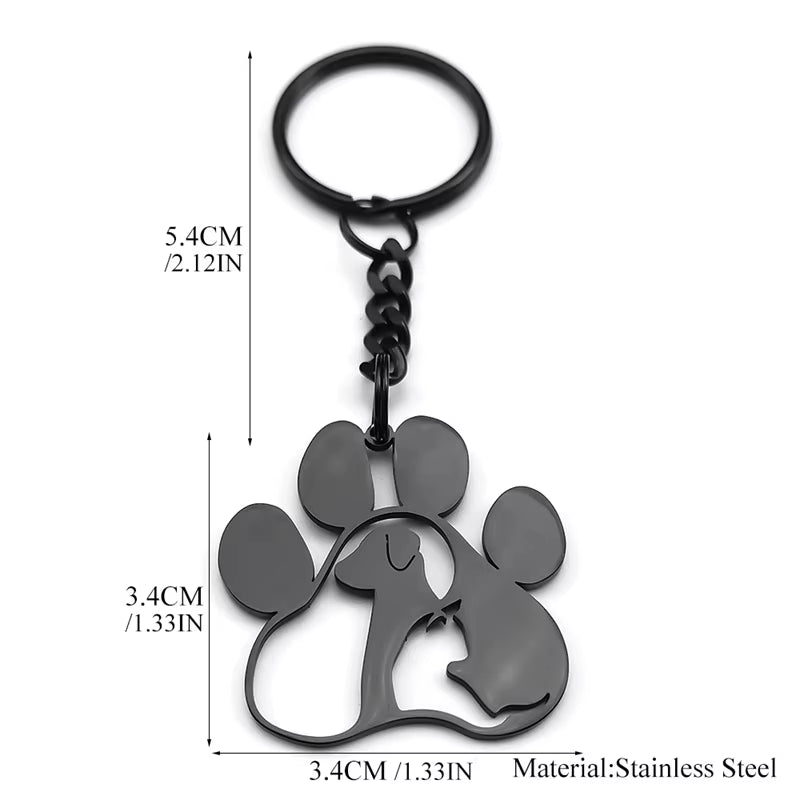 Paw print keychain – photo 6