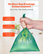 Unscented Dog Poop Bags – 270 Count, 13 × 9 Inches