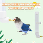 Bird Cage Water Bottle with Cleaning Brush – 130 ml