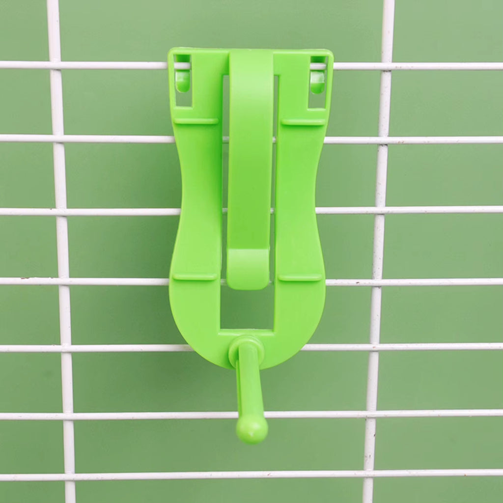 Bird Cage Veggie Clip & Perch – 6 × 12 cm