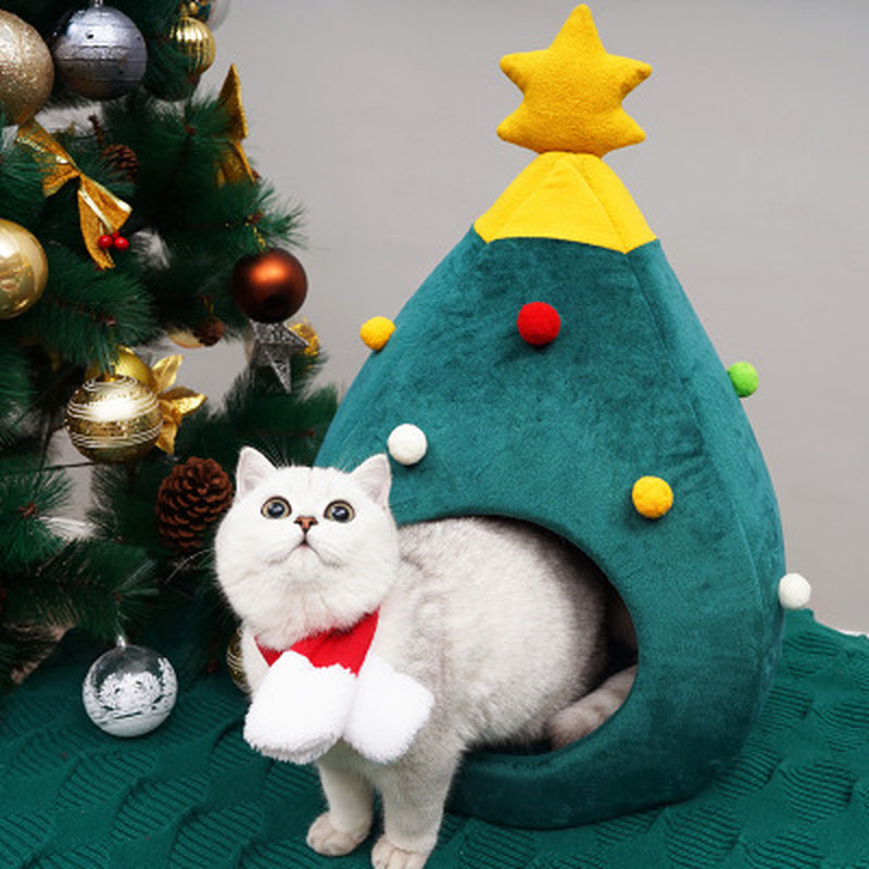 Christmas tree pet bed – photo 4
