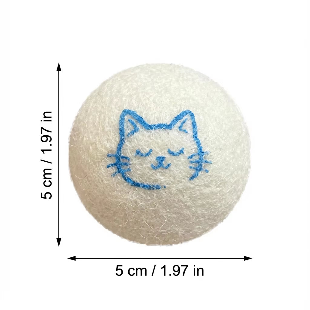Wool cat balls – photo 4
