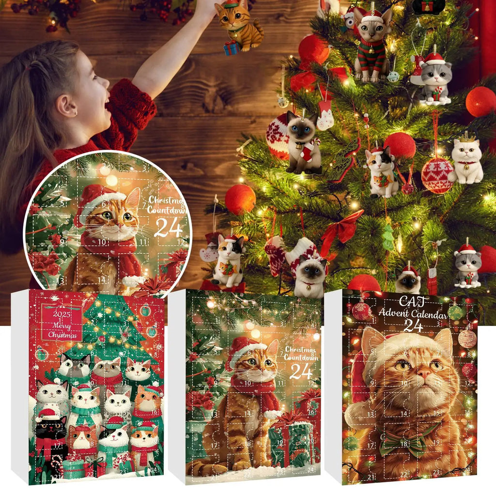 Cat advent calendar ornament – photo 4