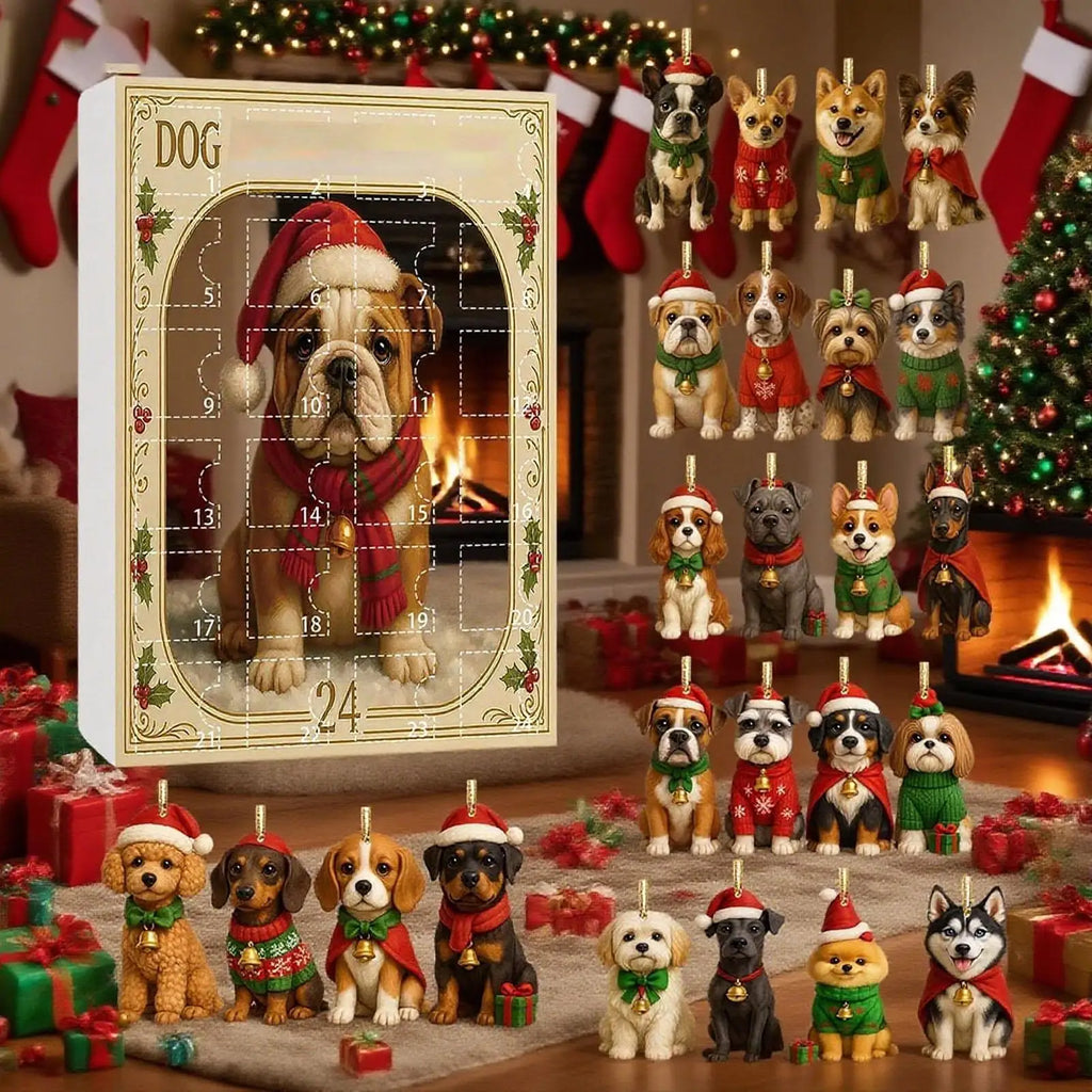 Dog advent calendar ornament – photo 2