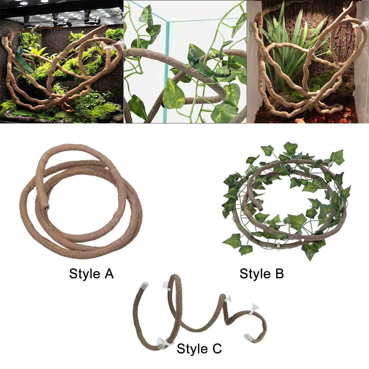 Reptile terrarium vines – photo 5
