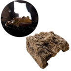 Resin Reptile Hide Cave Artificial Decoration Lizard Snake Turtle Shelter Hide Rest Cave Aquarium Landscaping Decors