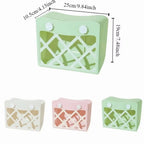 Hanging Rabbit Hay Feeder Anti-Tipping Large Capacity Rabbit Grass Rack with Lid Fixed Bunny Food Feeder Hamster Cage