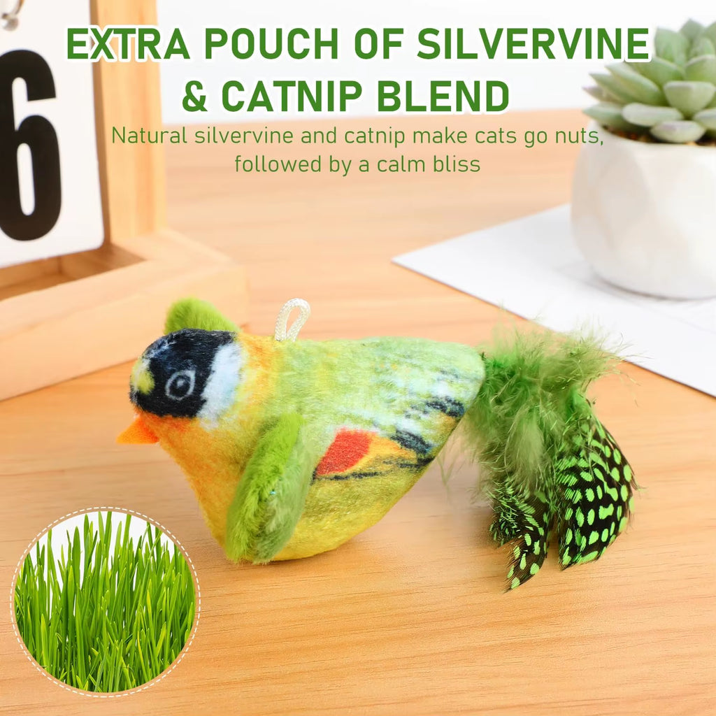 Chirping bird cat toy – photo 6